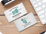 Linen Uncoated Business Cards